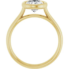 The Classic Bezel Engagement Ring | Oval | 2 CTW