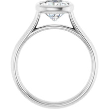 The Classic Bezel Engagement Ring | Cushion | 2 CTW