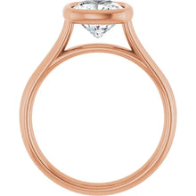 The Classic Bezel Engagement Ring | Cushion | 2 CTW