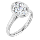 The Classic Bezel Engagement Ring | Oval | 2 CTW