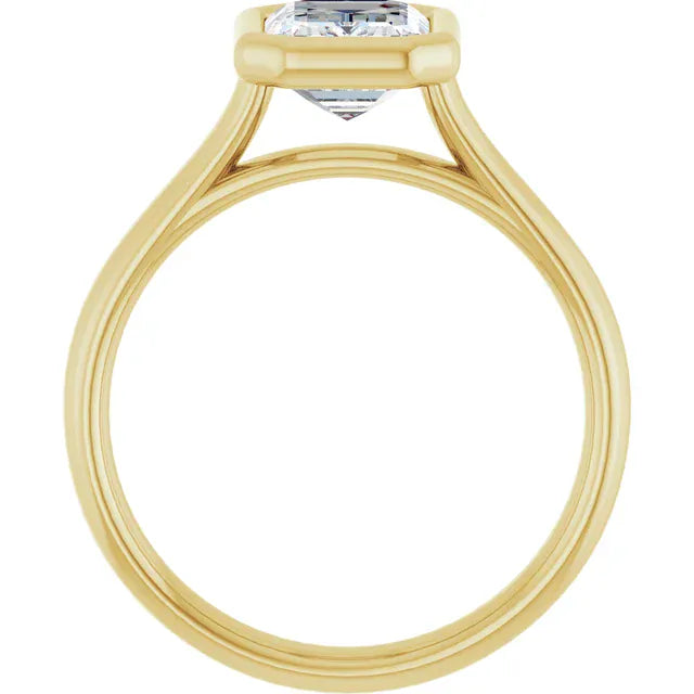 The Classic Bezel Engagement Ring | Emerald | 2 CTW