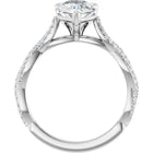 The Timeless Twisted Pavé Engagement Ring | Pear | 2 ¼ CTW