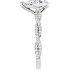 The Timeless Twisted Pavé Engagement Ring | Pear | 2 ¼ CTW