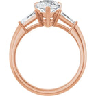 The Signature Baguette 3-Stone Engagement Ring | Pear | 2 ¾ CTW