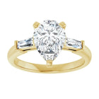 The Signature Baguette 3-Stone Engagement Ring | Pear | 2 ¾ CTW