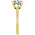 The Signature Baguette 3-Stone Engagement Ring | Oval | 2 ¾ CTW