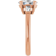 The Signature Baguette 3-Stone Engagement Ring | Oval | 2 ¾ CTW