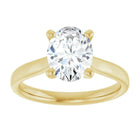 The Signature Cathedral Solitaire Engagement Ring | Oval | 2 CTW