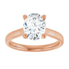 The Signature Cathedral Solitaire Engagement Ring | Oval | 2 CTW
