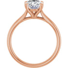 The Signature Cathedral Solitaire Engagement Ring | Oval | 2 CTW