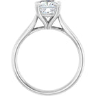 The Signature Cathedral Solitaire Engagement Ring | Cushion | 2 CTW