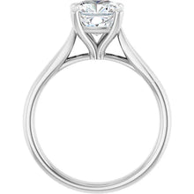 The Signature Cathedral Solitaire Engagement Ring | Cushion | 2 CTW