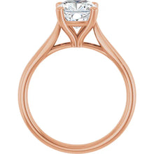 The Signature Cathedral Solitaire Engagement Ring | Cushion | 2 CTW
