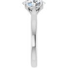The Signature Cathedral Solitaire Engagement Ring | Oval | 2 CTW