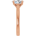 The Signature Cathedral Solitaire Engagement Ring | Oval | 2 CTW