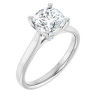 The Signature Cathedral Solitaire Engagement Ring | Cushion | 2 CTW