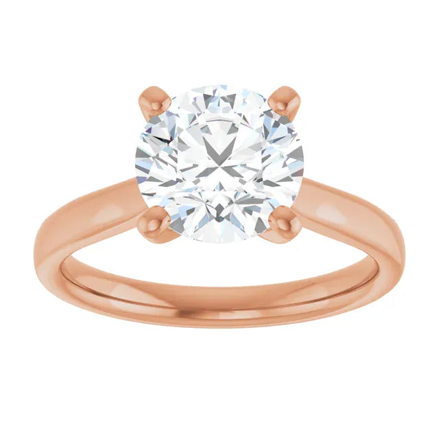 The Signature Cathedral Solitaire Engagement Ring | Round | 2 CTW