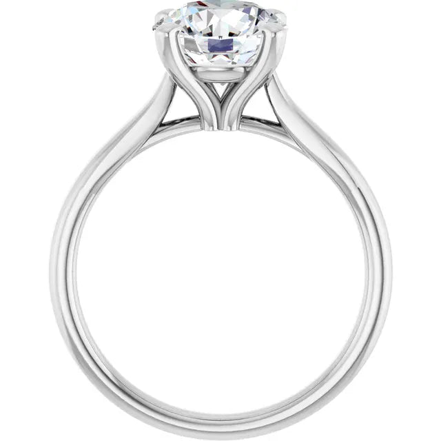 The Signature Cathedral Solitaire Engagement Ring | Round | 2 CTW
