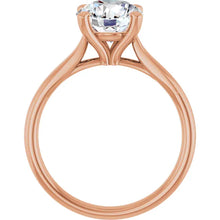 The Signature Cathedral Solitaire Engagement Ring | Round | 2 CTW