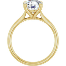 The Signature Cathedral Solitaire Engagement Ring | Round | 2 CTW