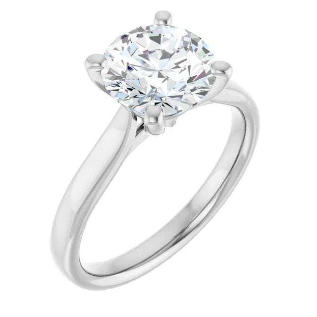 The Signature Cathedral Solitaire Engagement Ring | Round | 2 CTW