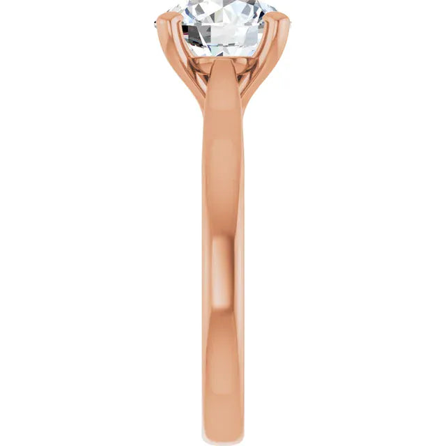 The Signature Cathedral Solitaire Engagement Ring | Round | 2 CTW