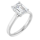 The Signature Cathedral Solitaire Engagement Ring | Emerald | 2 CTW