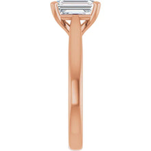 The Signature Cathedral Solitaire Engagement Ring | Emerald | 2 CTW