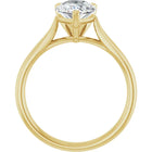The Signature Cathedral Solitaire Engagement Ring | Pear | 2 CTW