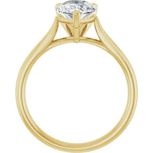 The Signature Cathedral Solitaire Engagement Ring | Pear | 2 CTW