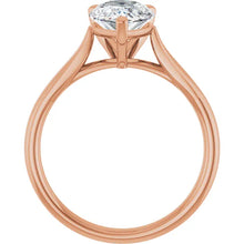 The Signature Cathedral Solitaire Engagement Ring | Pear | 2 CTW