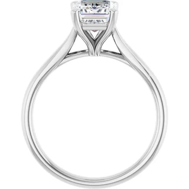 The Signature Cathedral Solitaire Engagement Ring | Emerald | 2 CTW
