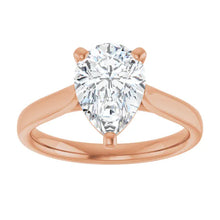 The Signature Cathedral Solitaire Engagement Ring | Pear | 2 CTW