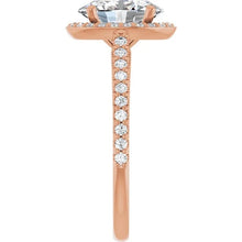 The Classic Accented Halo Engagement Ring | Oval | 2 ⅜ CTW