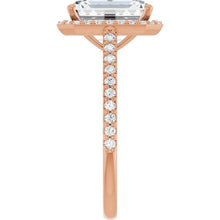 The Classic Accented Halo Engagement Ring | Emerald | 4 ⅓ CTW