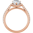 The Classic Accented Halo Engagement Ring | Pear | 2 ⅜ CTW