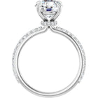 The Iconic Secret Halo Pavé Engagement Ring | Round | 2 ⅜ CTW