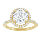 The Timeless Pavé Halo Engagement Ring | Round | 2 ⅓ CTW