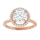 The Timeless Pavé Halo Engagement Ring | Round | 2 ⅓ CTW