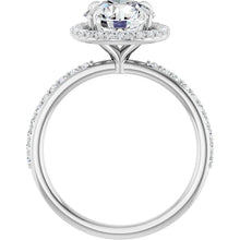 The Timeless Pavé Halo Engagement Ring | Round | 2 ⅓ CTW