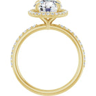 The Timeless Pavé Halo Engagement Ring | Round | 2 ⅓ CTW
