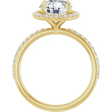 The Timeless Pavé Halo Engagement Ring | Round | 2 ⅓ CTW