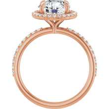 The Timeless Pavé Halo Engagement Ring | Round | 2 ⅓ CTW