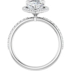 The Timeless Pavé Halo Engagement Ring | Pear | 2 ⅓ CTW