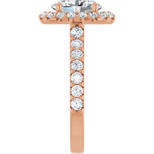 The Iconic Pavé Halo Engagement Ring | Oval | 2 ¾ CTW