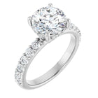 The Iconic Hidden Halo Engagement Ring | Round | 2 ½ CTW
