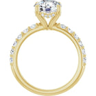 The Iconic Hidden Halo Engagement Ring | Round | 2 ½ CTW