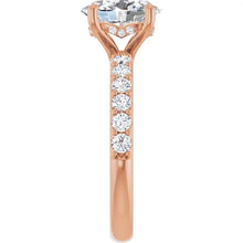 The Iconic Hidden Halo Engagement Ring | Oval | 2 ½ CTW