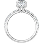 The Iconic Hidden Halo Engagement Ring | Cushion | 2 ½ CTW