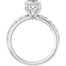 The Iconic Hidden Halo Engagement Ring | Cushion | 2 ½ CTW